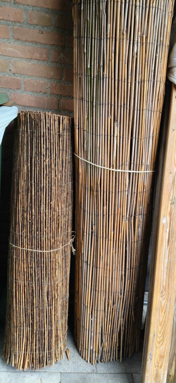Rietschermen, Tuin en Terras, Ophalen, 200 cm of meer