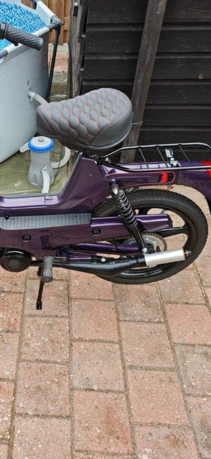 Puch uitlaat zgan, Fietsen en Brommers, Ophalen, Puch