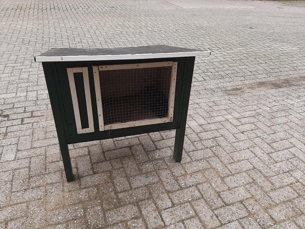 Konijnenhok 4, Ophalen, Gebruikt, 90 cm of meer, Konijn