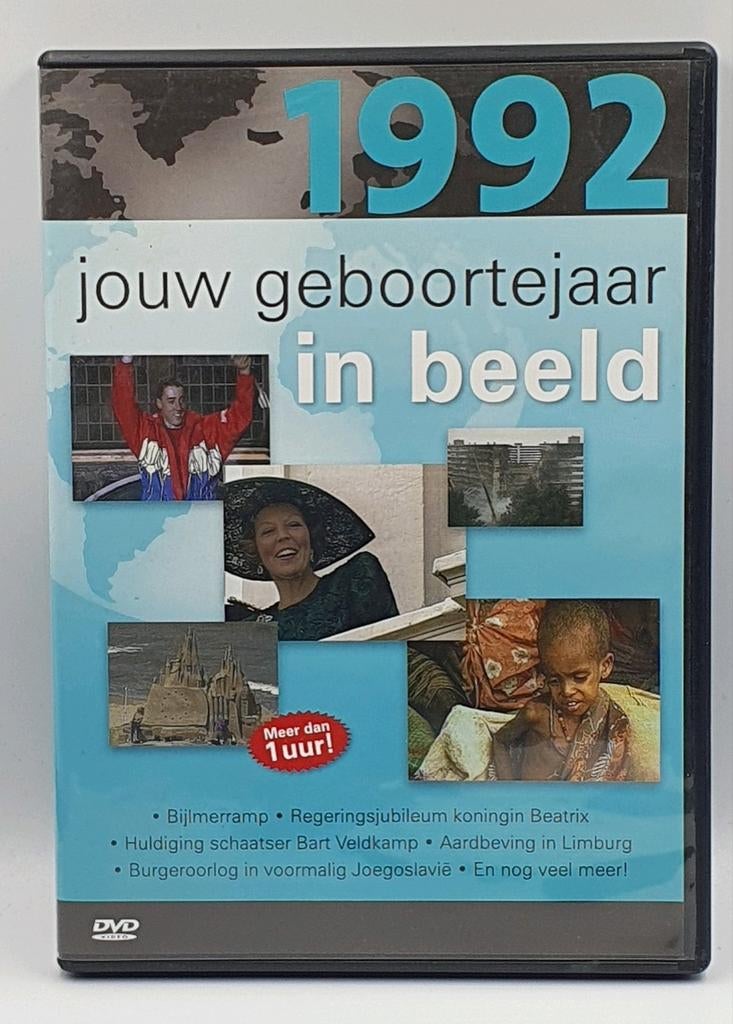 Te koop: 1992 Jouw Geboortejaar in Beeld DVD - NOS Journaal, Alle leeftijden, Ophalen of Verzenden, Gebruikt, Politiek of Geschiedenis