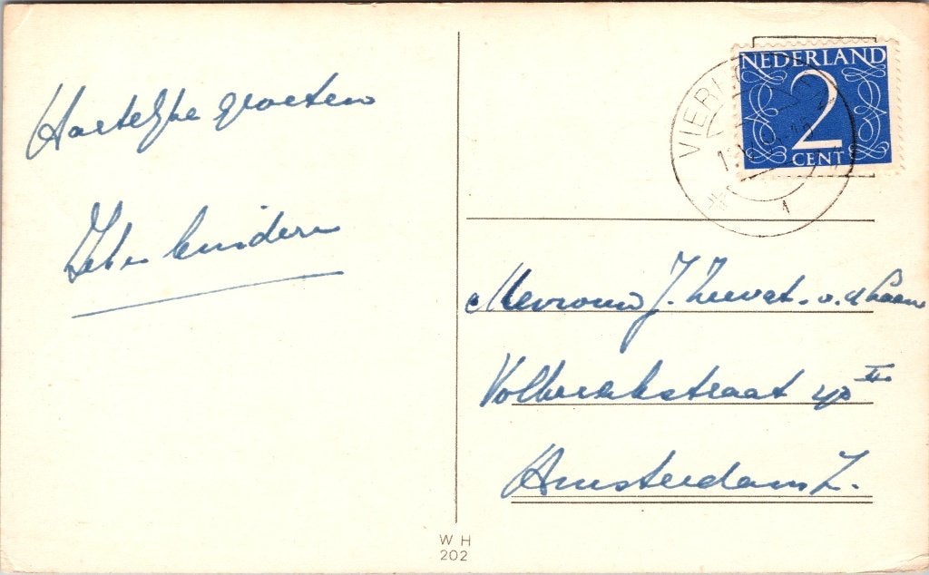 Vierhouten - 12 oude ansichtkaarten II, Verzenden, 1940 tot 1960, Gelopen, Gelderland
