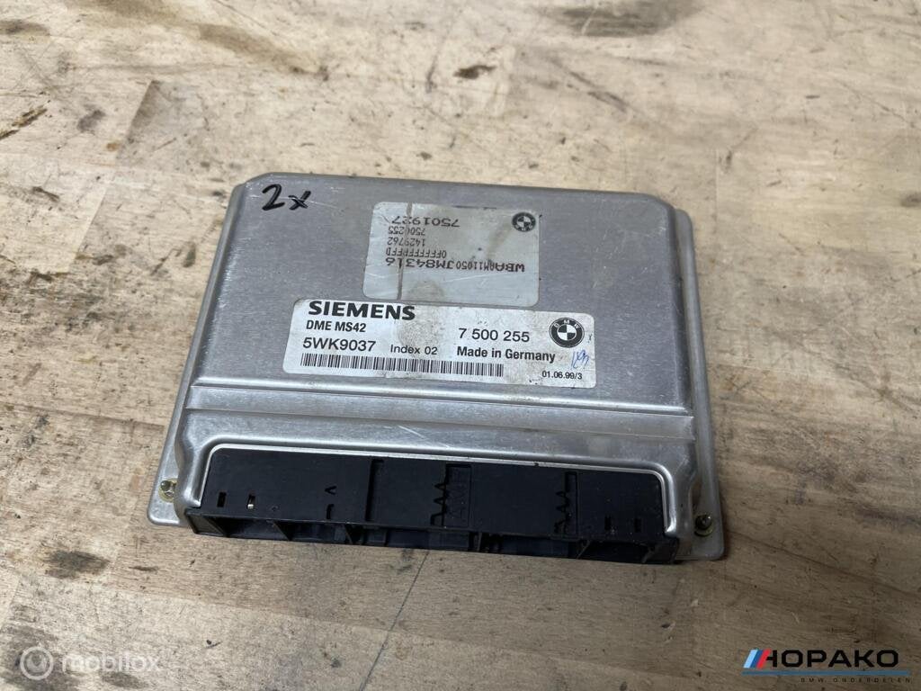 ECU / Motorcomputer BMW E46 7500255 | MS42, Gebruikt, Einsteinlaan 5, rijswijk, Bmw, Ophalen of Verzenden