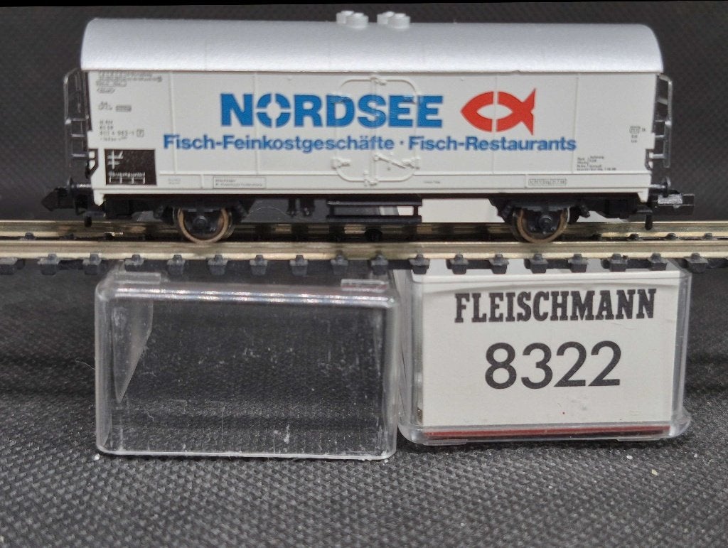 Fleischmann 8322 - koelwagen Ibdlps-v 386 'Nordsee' (15266), Gelijkstroom, Fleischmann, Wagon, Ophalen of Verzenden