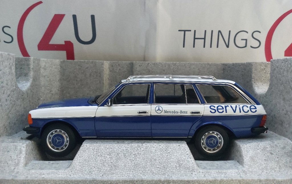 Norev 1:18 Mercedes-Benz 200 S123 T-Model Mercedes service, Ophalen of Verzenden, Nieuw, Auto, Norev