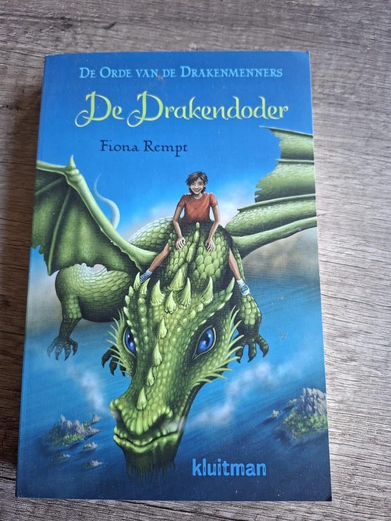 Boek : De Drakendoder !!, Ophalen of Verzenden, Zo goed als nieuw