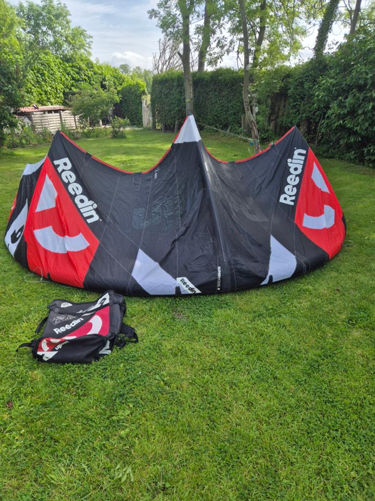 Reedin SuperModel HTF 9m 2023 Kite, 9 m², Geen board, Ophalen of Verzenden, Zo goed als nieuw