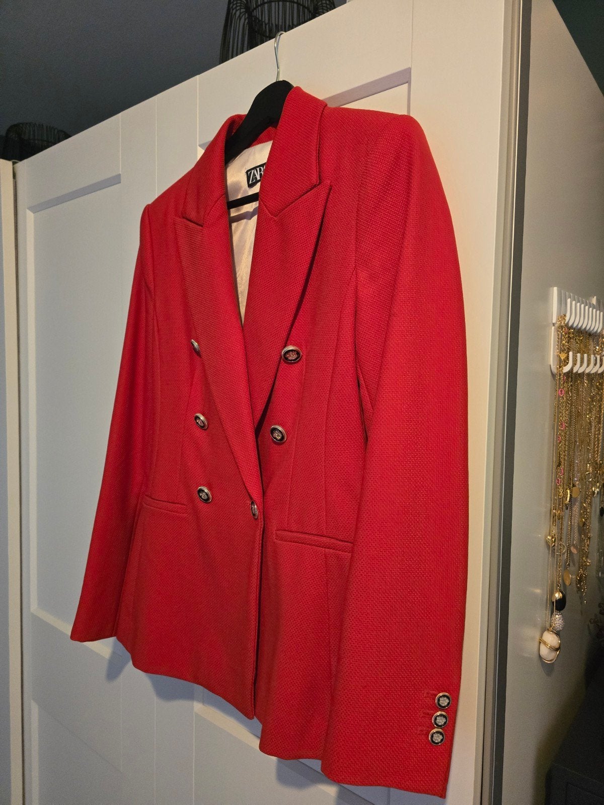 Zara colbert maat XS !! Zo goed als nieuw!!, Ophalen of Verzenden, Zo goed als nieuw, Maat 34 (XS) of kleiner, Rood