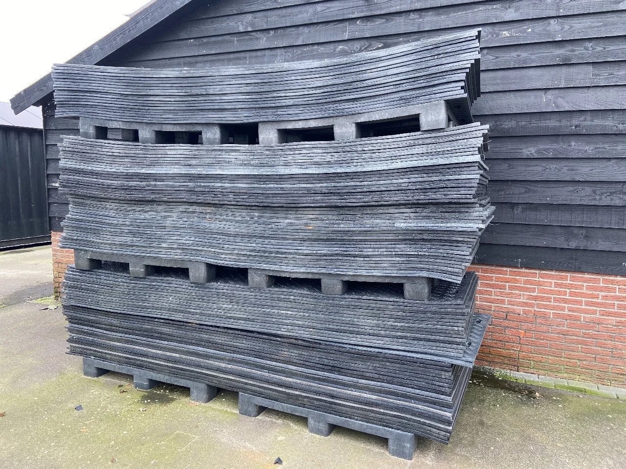 Kunststof Rijplaten en Loopschotten Te Koop Kunststof Rijpla, Gebruikt