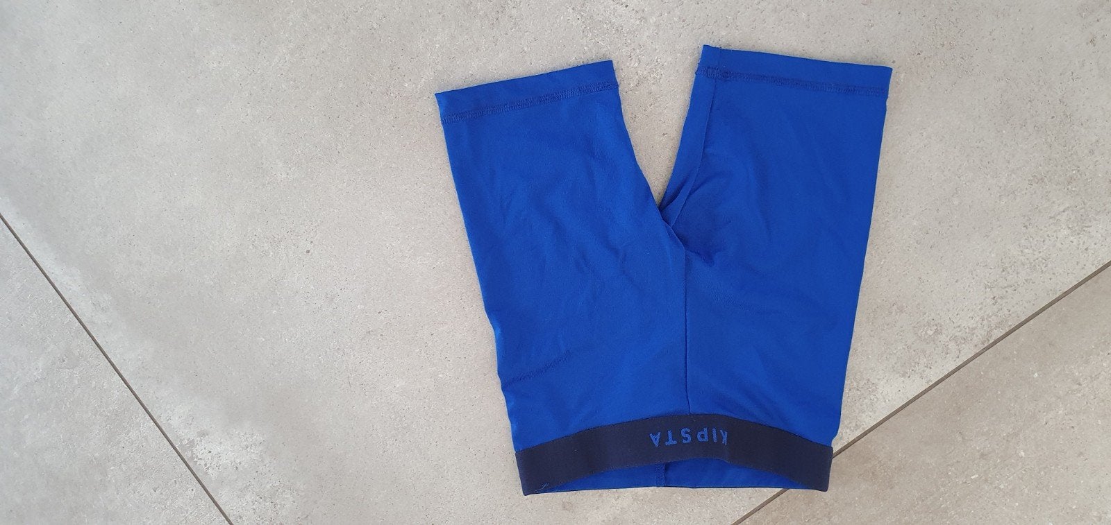 Kipsta slidingbroekje blauw 8-9 jaar 131-140cm, Maat XS of kleiner, Ophalen, Zo goed als nieuw