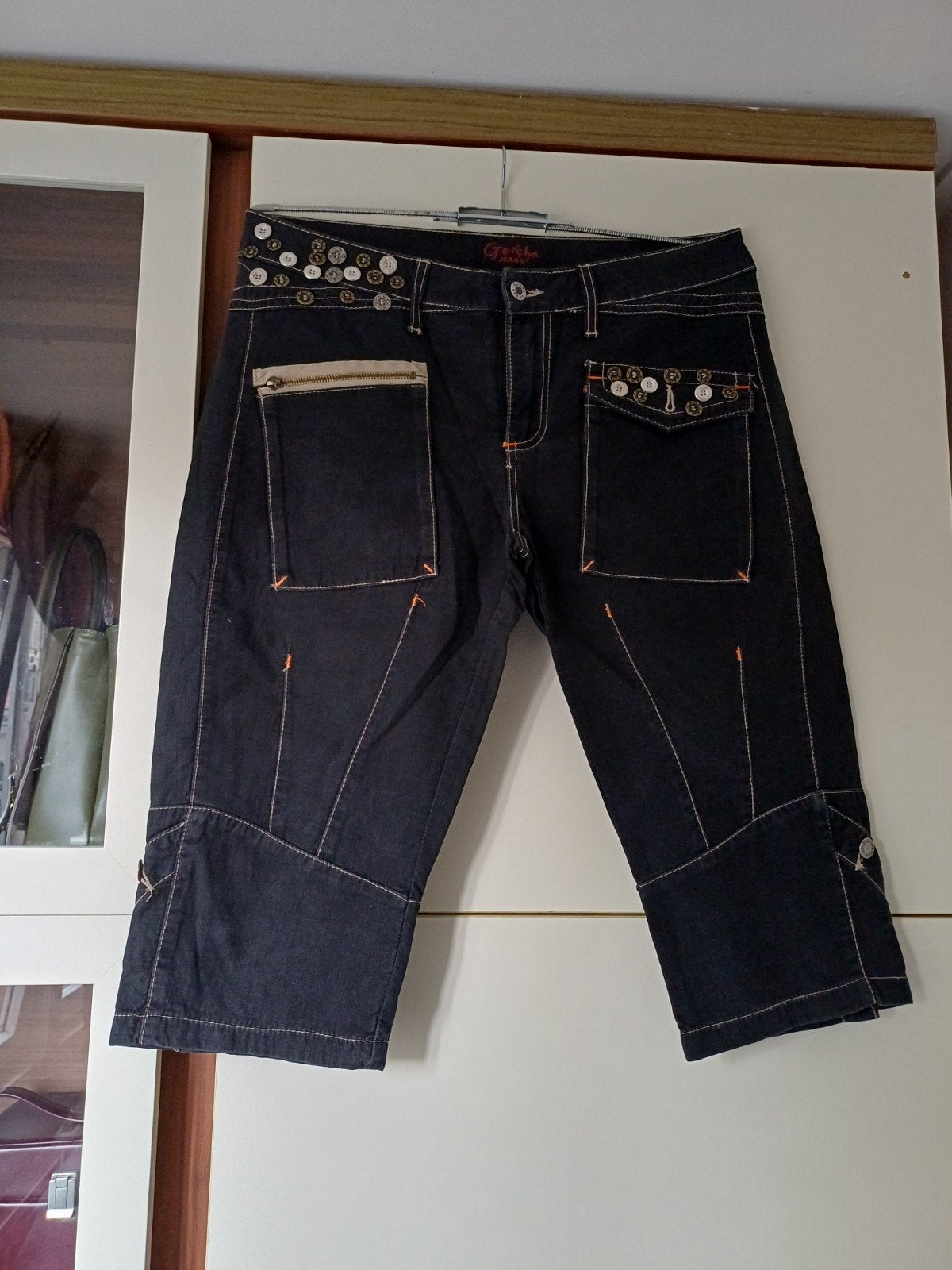 GEISHA JEANS BROEK. NIEUW, Blauw, Maat 46/48 (XL) of groter, Nieuw, Ophalen of Verzenden