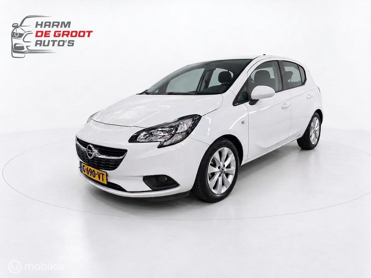 Opel Corsa 1.4 Innovation/Automaat/Cruise/Carplay/Rijklaar!, Auto's, Stof, Gebruikt, 4 cilinders, Bedrijf
