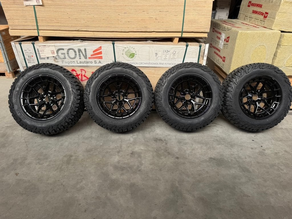 Vossen HFX-1 20” + Mickey Thompson 35” | RAM Chevrolet GMC, Auto-onderdelen, Ophalen, Overige, Overige, Banden en Velgen
