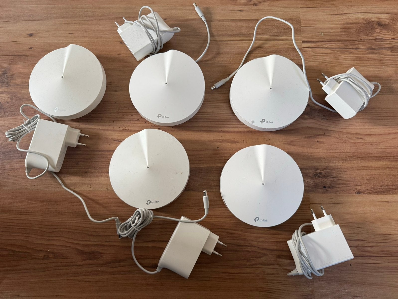 TP Link Deco M9 plus 5 stuks, Computers en Software, WiFi-versterkers, Ophalen of Verzenden, Zo goed als nieuw