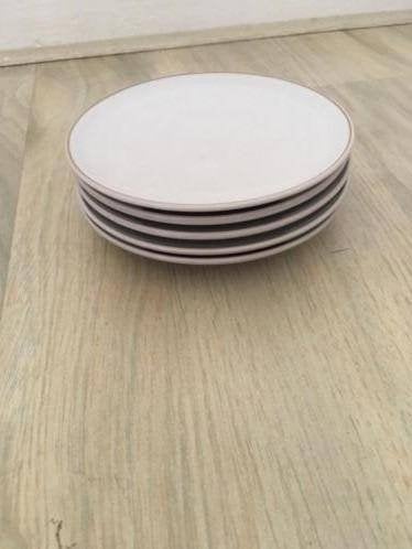Vintage bordjes/ petit fours, Gebruikt, Ophalen of Verzenden, Bord(en), Overige stijlen