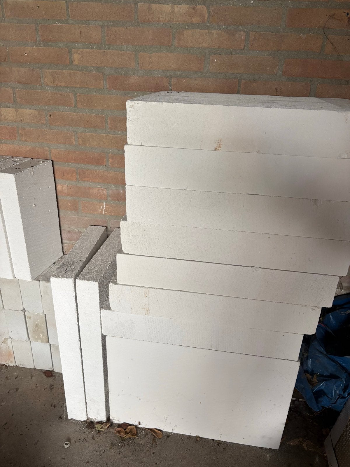 Beton blokken, Ophalen, Gebruikt, Kalkzandstenen