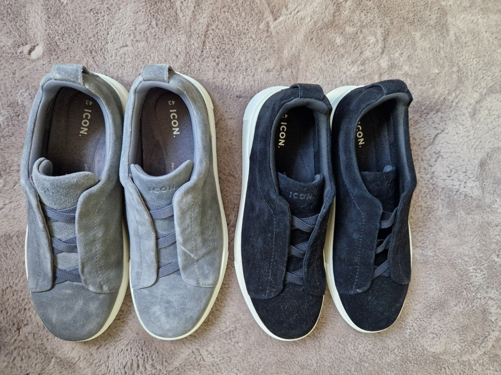 2 x Icon Amsterdam instap sneakers € 25,00 per paar, Blauw, Zo goed als nieuw, Ophalen, ICON Amsterdam