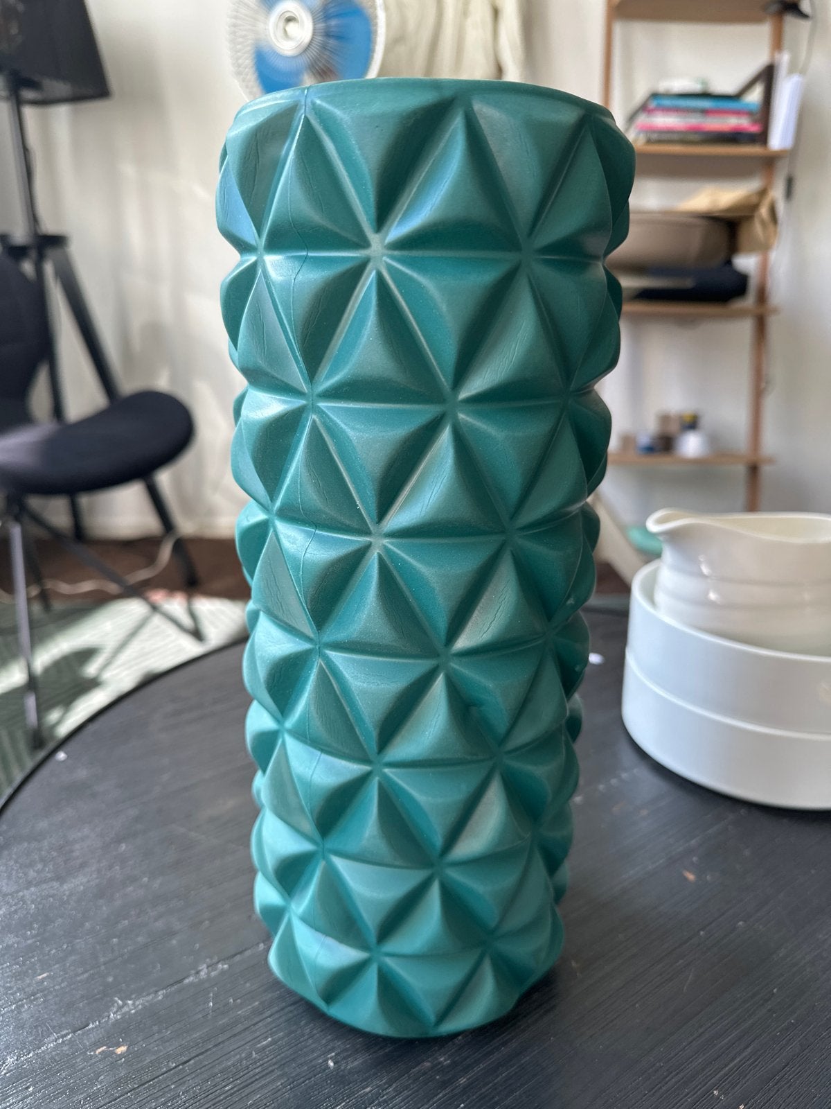 Q Life Massage Rol Sterk - Foamroller voor Spierherstel, Ophalen of Verzenden, Zo goed als nieuw, Rug, Foamroller