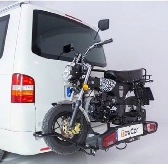 Gezocht: Towcar motordrager voor trekhaak, Ophalen of Verzenden, Zo goed als nieuw, Trekhaakdrager