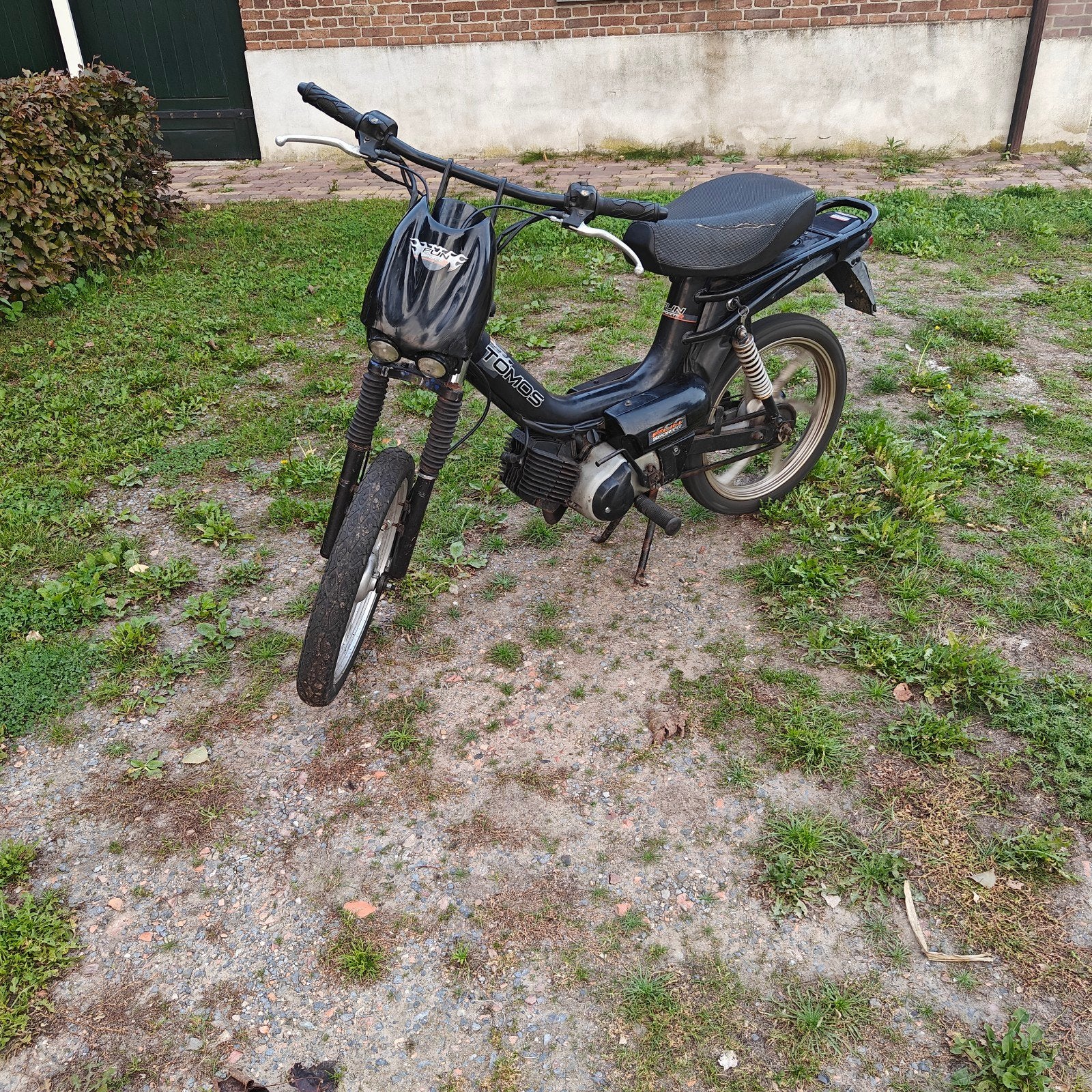 Tomos crossbrommer / opknapper met blauw kenteken, Ophalen, Gebruikt, Overige modellen, Maximaal 45 km/u