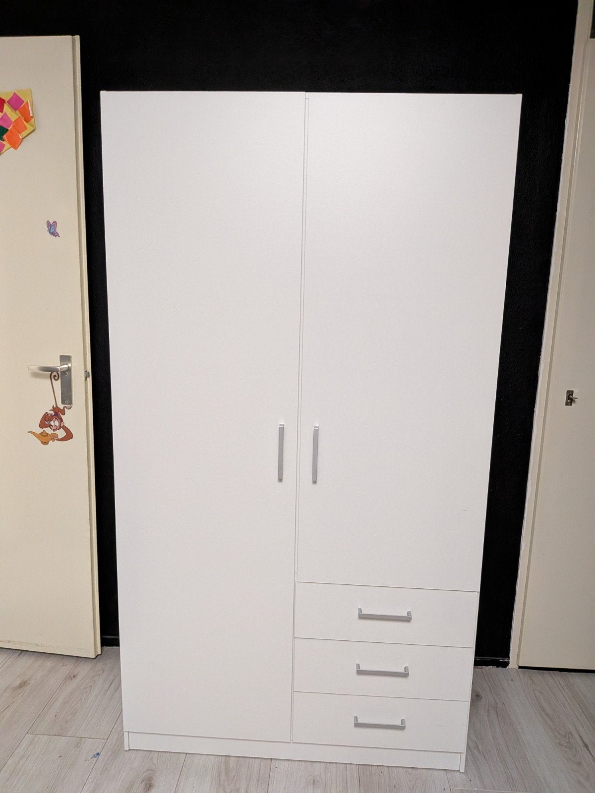 Hang/leg kleding kast JYSK - Zo goed als nieuw!, Gebruikt, 100 tot 150 cm, 150 tot 200 cm, Overige houtsoorten