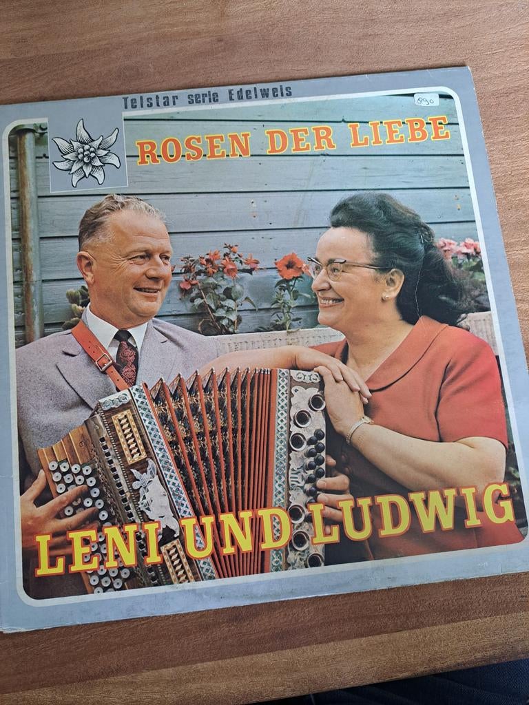 Leni und Ludwig - Rosen der Liebe (Vinyl Album), Cd's en Dvd's, Ophalen of Verzenden, Gebruikt, 12 inch