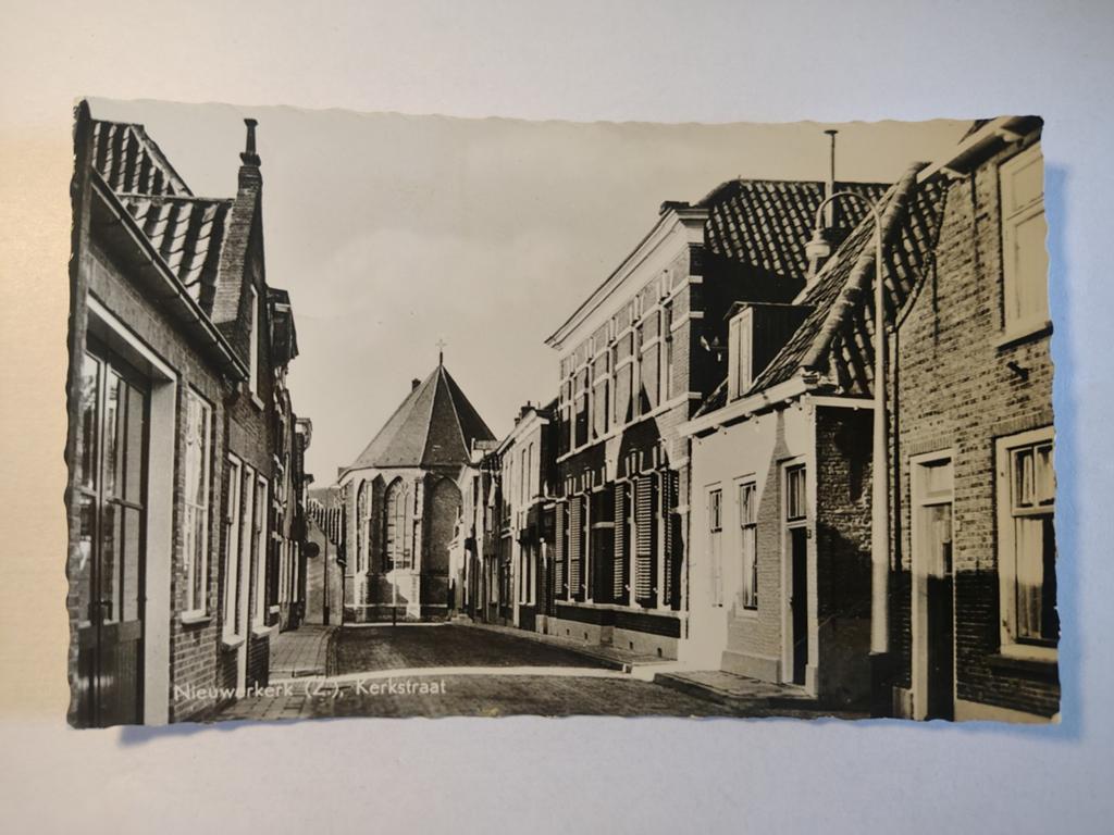 Nieuwerkerk Kerkstraat, Verzamelen, Ansichtkaarten | Nederland, Ophalen of Verzenden, Zuid-Holland