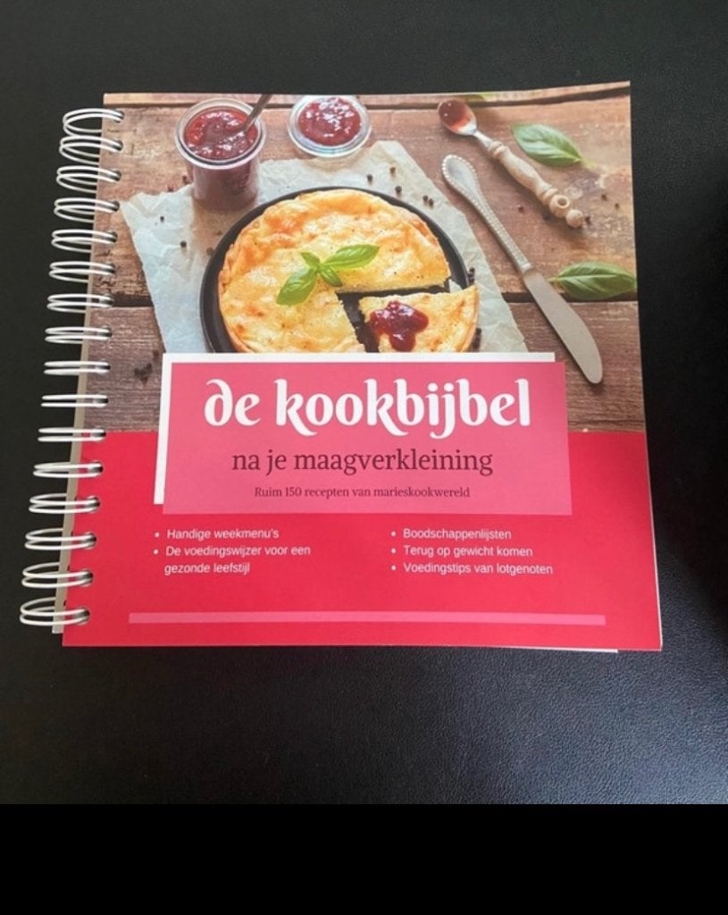 Boek de kookbijbel na je maagverkleining, Ophalen of Verzenden, Nieuw, Gezondheid en Conditie