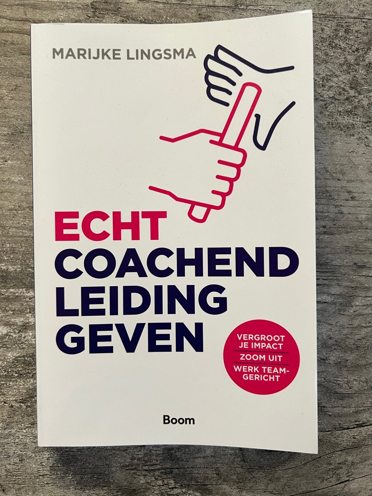 Echt Coachend Leiding Geven - Marijke Lingsma, Boeken, Advies, Hulp en Training, Ophalen, Nieuw