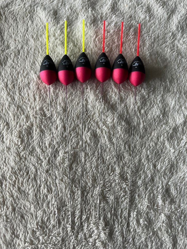 adv 102 / NIEUW set 6 dobbers TUBERTINI 6,00gr, Ophalen of Verzenden, Nieuw, Dobber of Lood