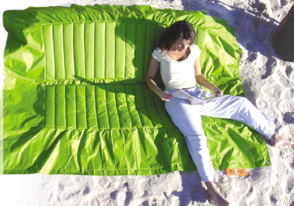 Leuke dig & sit zitmat voor strand en picnic, Eén persoon, Ticket of Toegangskaart