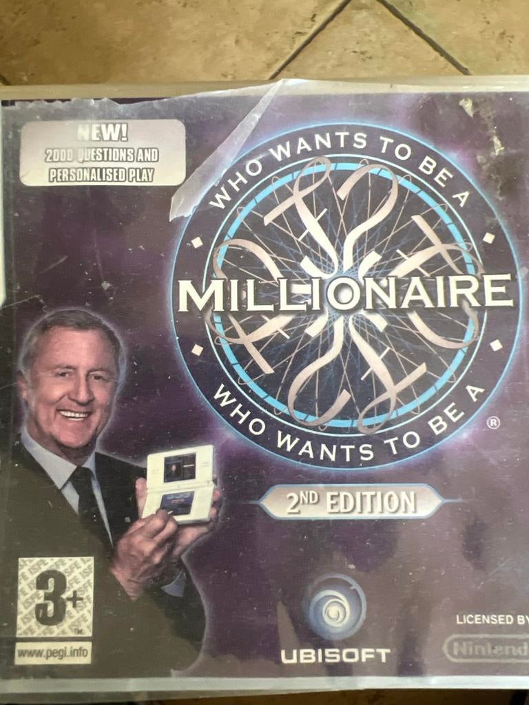 Who Wants To Be A Millionaire 2nd Edition Nintendo DS, Puzzel en Educatief, Gebruikt, 1 speler, Ophalen of Verzenden