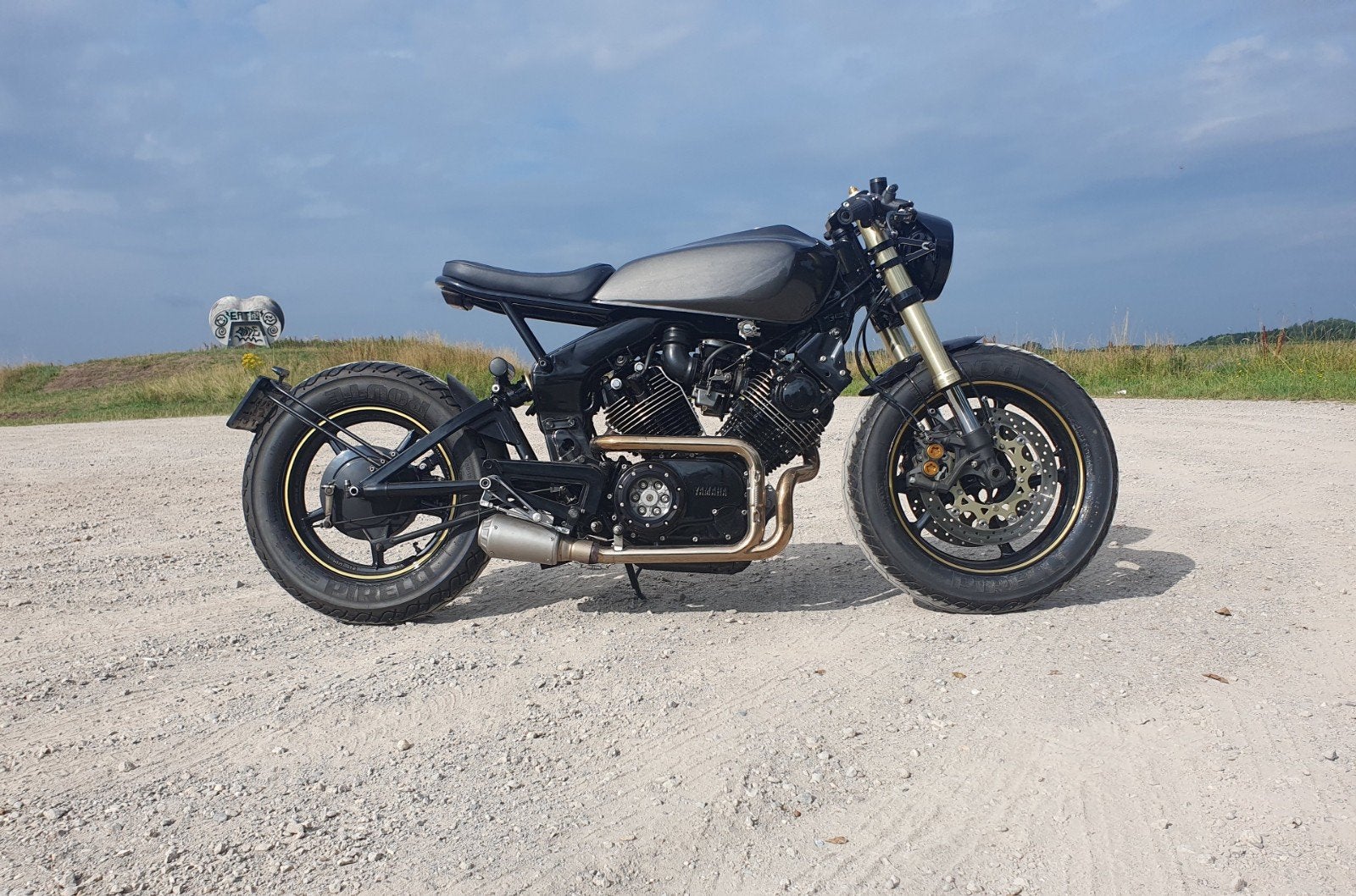 Unieke Custom Cafe Racer. yamaha xv920, Particulier