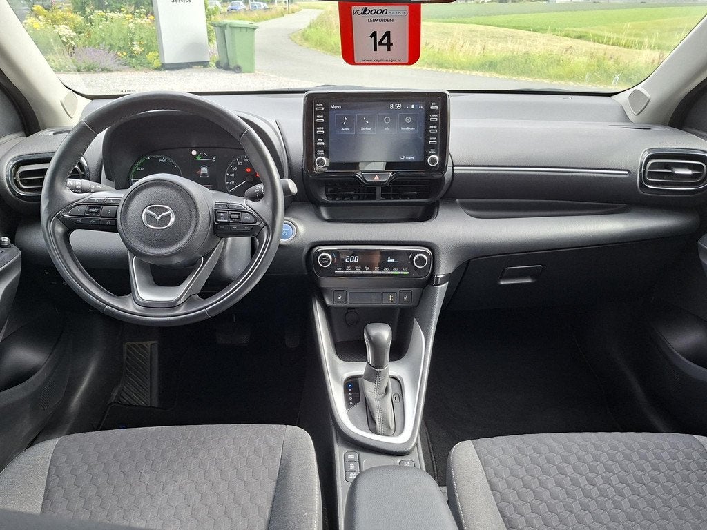 Mazda 2 Hybrid 1.5 Agile AUTOMAAT | CLIMA | CRUISE | rijklaa, Auto's, Mazda, 12 maanden, Gebruikt, Zwart, 1490 cc