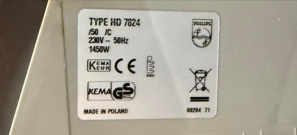 Senseo koffiezetapparaat HD 7824, Gebruikt, Koffiemachine, Ophalen of Verzenden, 2 tot 4 kopjes