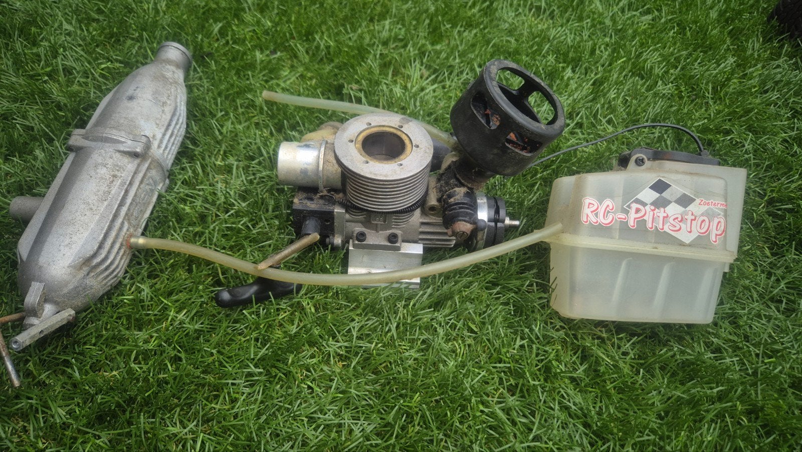 CEN Genesis Motor 7.6cc Nitro RC Motor, Gebruikt, Ophalen of Verzenden, Onderdeel, Nitro