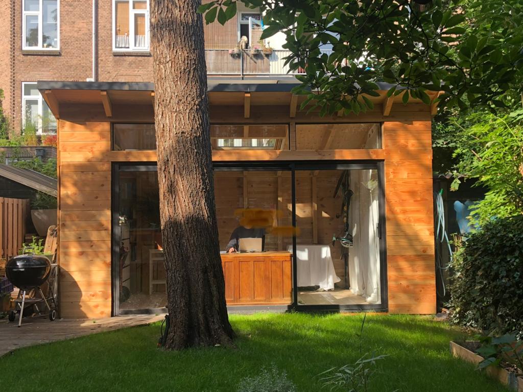 Timmerman aangeboden Schuur Tuinhuis overkapping Vlonder