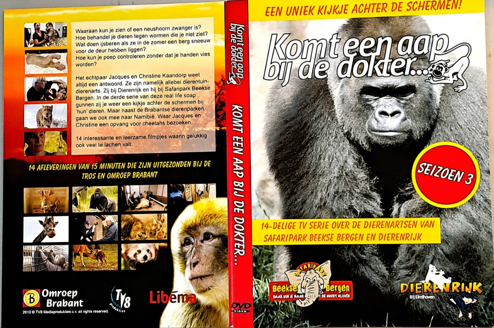 Komt een aap bij de dokter... Seizoen 3 DVD, Cd's en Dvd's, Ophalen of Verzenden