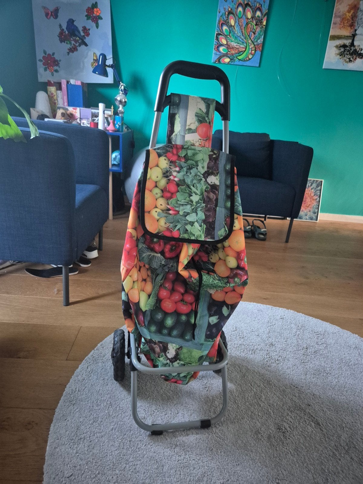 Kar voor boodschappen, Ophalen, 80 kg of meer