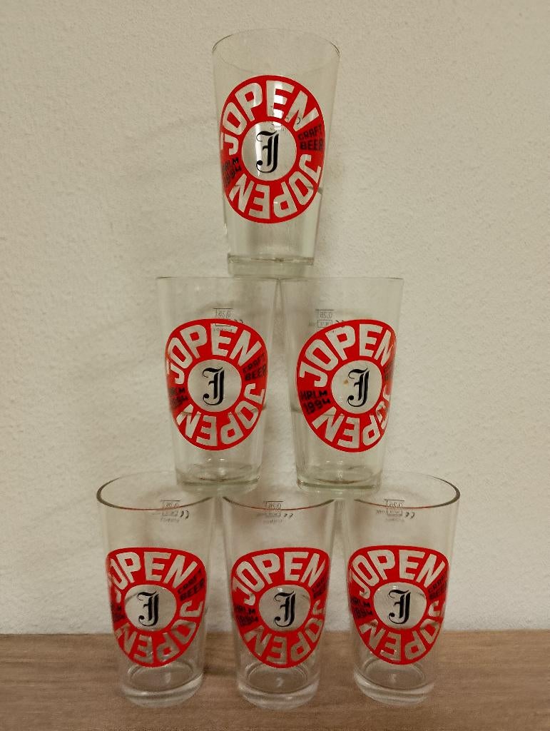 jopen, Verzamelen, Biermerken, Ophalen of Verzenden, Gebruikt, Glas of Glazen, Overige merken