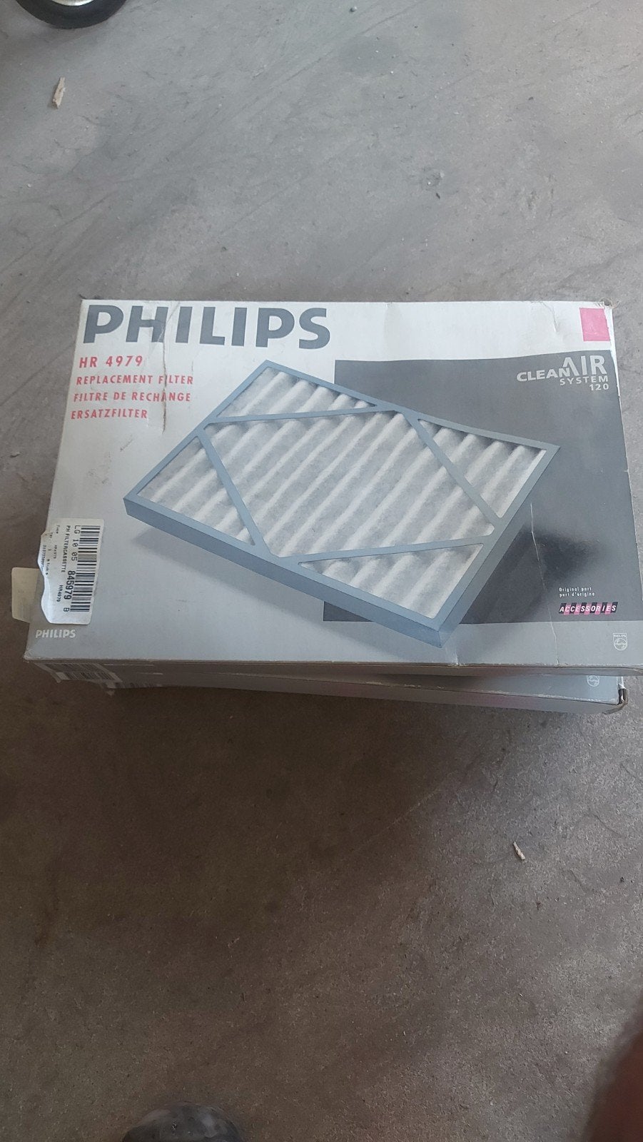 4x Philips HR 4979 Clean Air System 120 Vervangingsfilter, Ophalen of Verzenden, Nieuw