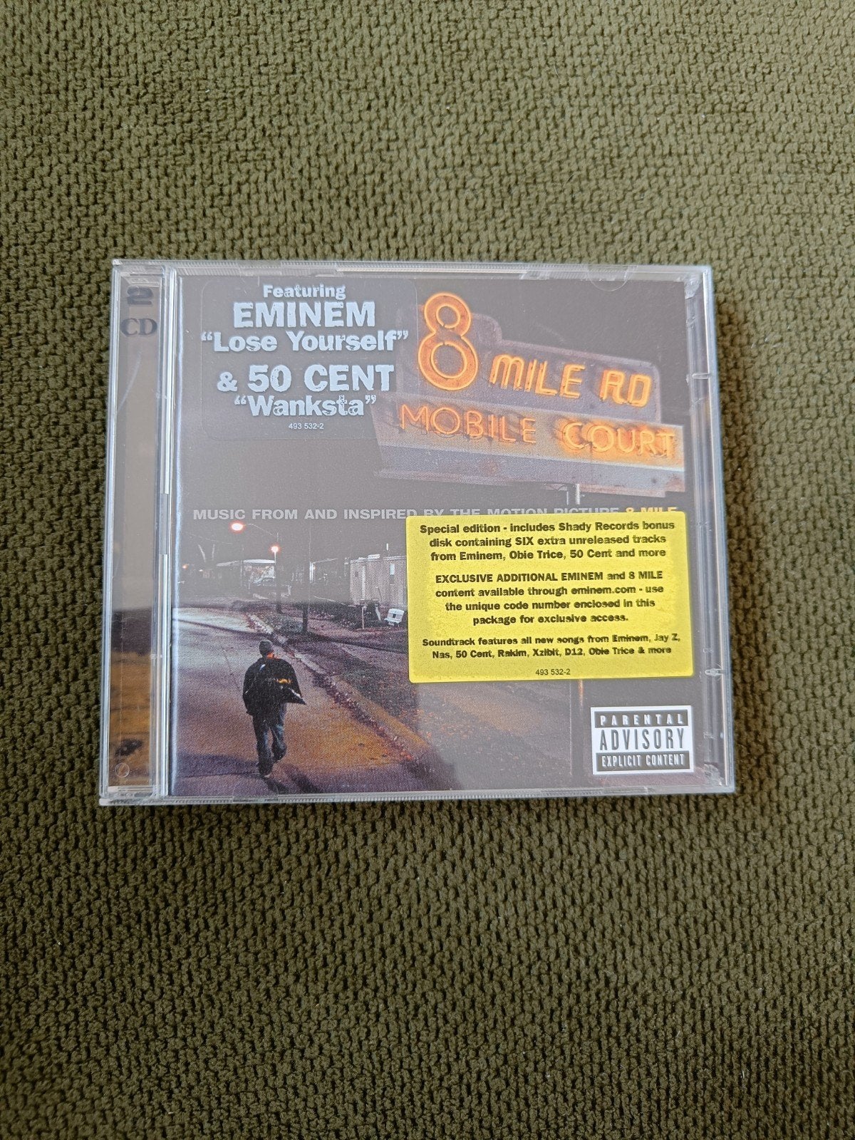 Eminem & 50 Cent - 8 Mile Ad Mobile Court, Ophalen of Verzenden, Zo goed als nieuw