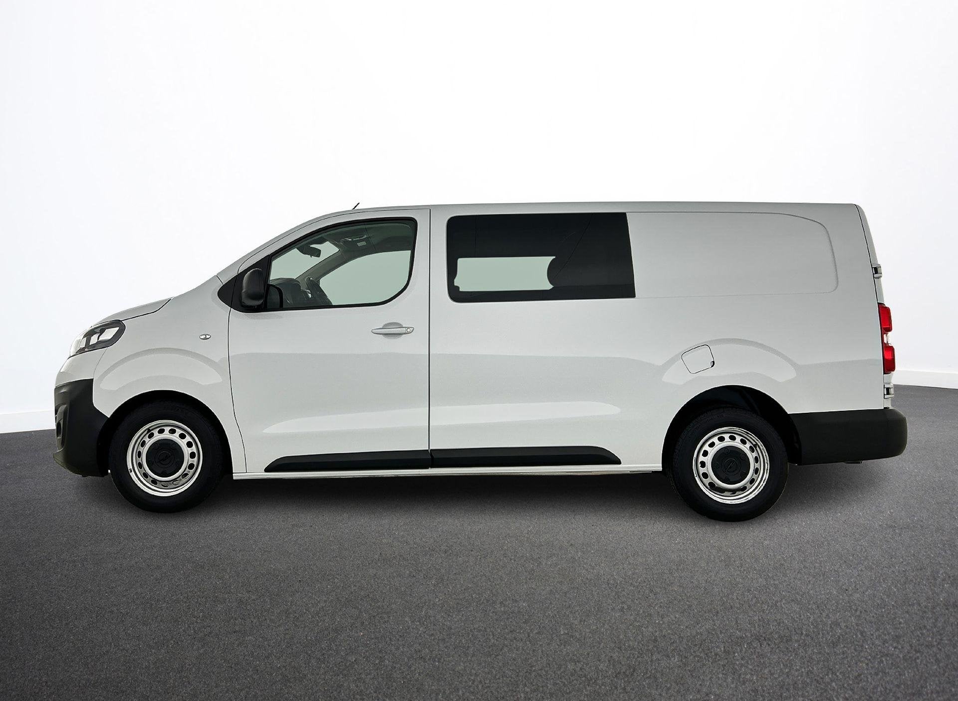 Opel Vivaro 145pk Automaat Dubbele Cabine L3H1 Navigatie App, Stof, Gebruikt, Euro 6, 4 cilinders