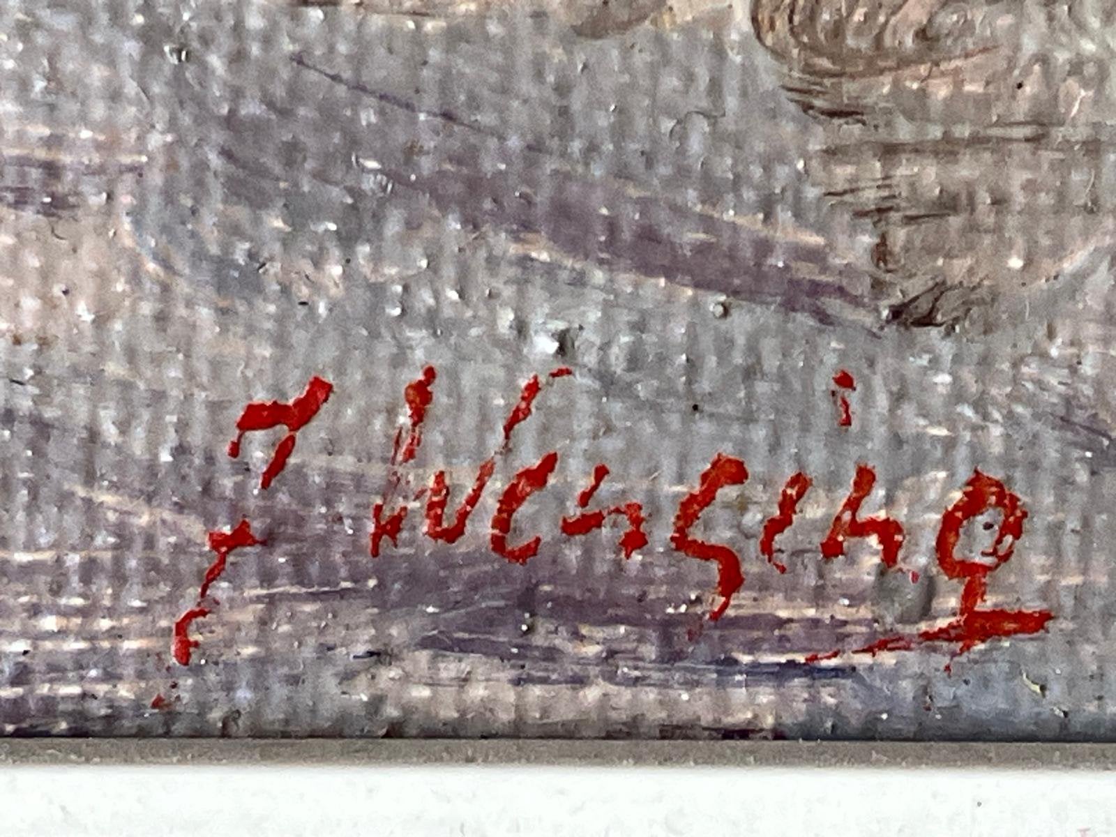 J. WENSING  - kunstschilder - wie ? waar? wanneer ?, Ophalen of Verzenden