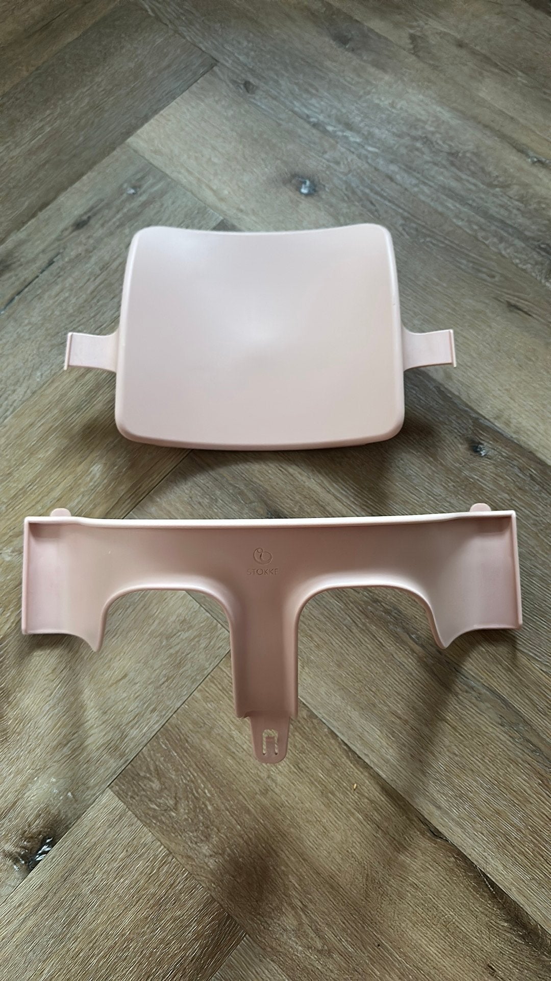 Stokke babyset roze, Ophalen of Verzenden, Zo goed als nieuw, Meegroeistoel