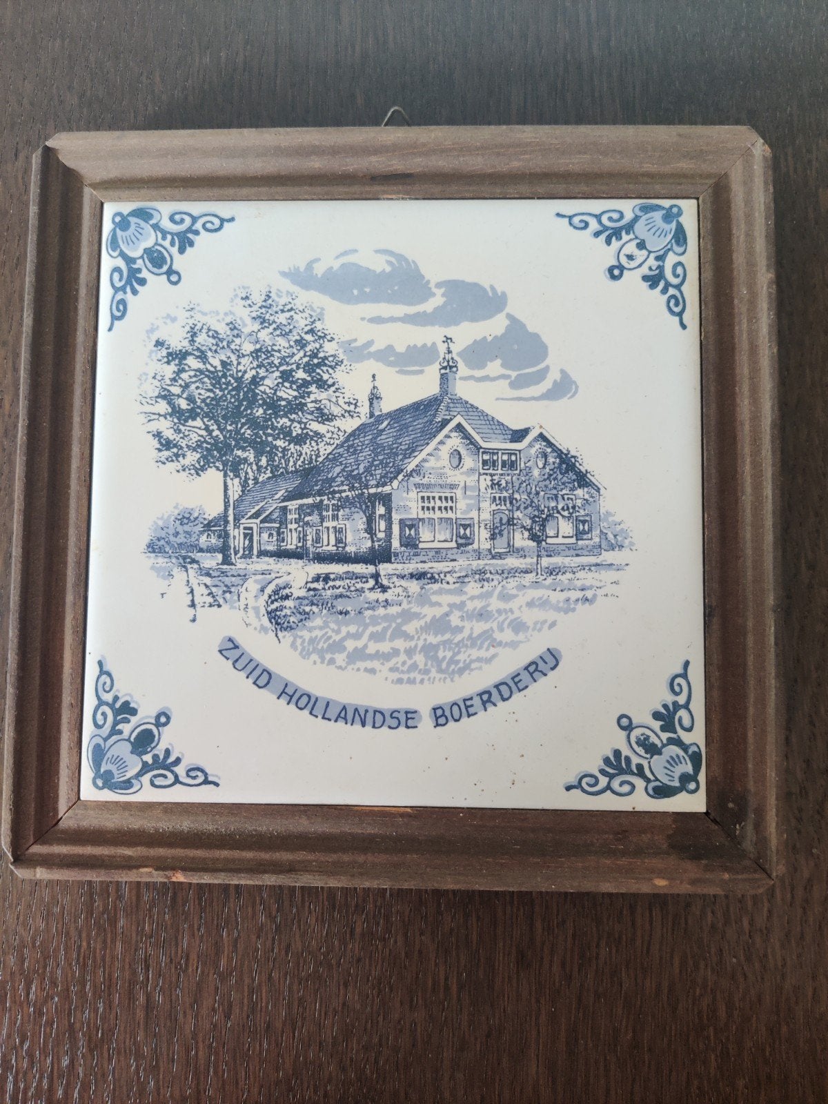 Tegeltableau 'Zuid Hollandse Boerderij' Agravo BV, Ophalen