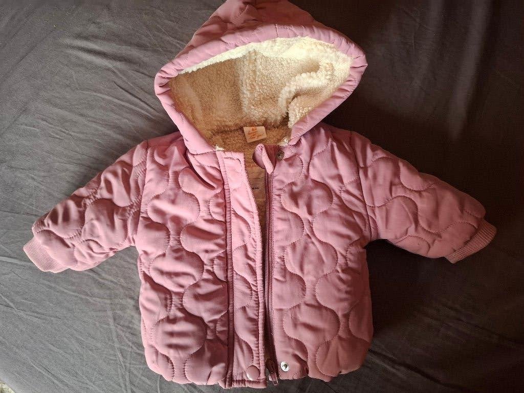 Winterjasje hema mt 62, Meisje, Ophalen of Verzenden, Zo goed als nieuw, Jasje
