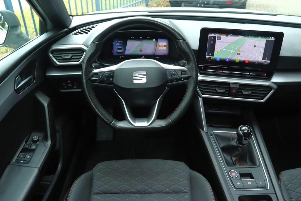 SEAT LEON 1.5 TSI FR LAUNCH EDITION | PANO | VIRT. COCKPIT |, Voorwielaandrijving, Stof, 4 cilinders, 150 pk
