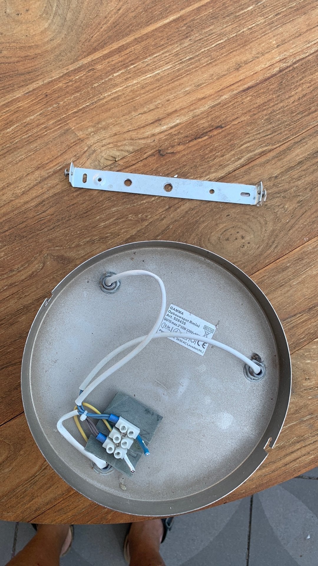 Plafondlamp, Zilver, 19 cm, Dimbaar, Overige fittingen