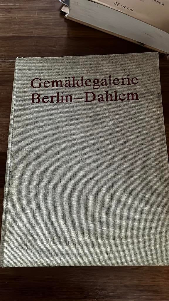 Boek Gemäldegalerie Berlin-Dahlem, Boeken, Encyclopedieën, Ophalen of Verzenden, Gelezen, Overige onderwerpen, Los deel