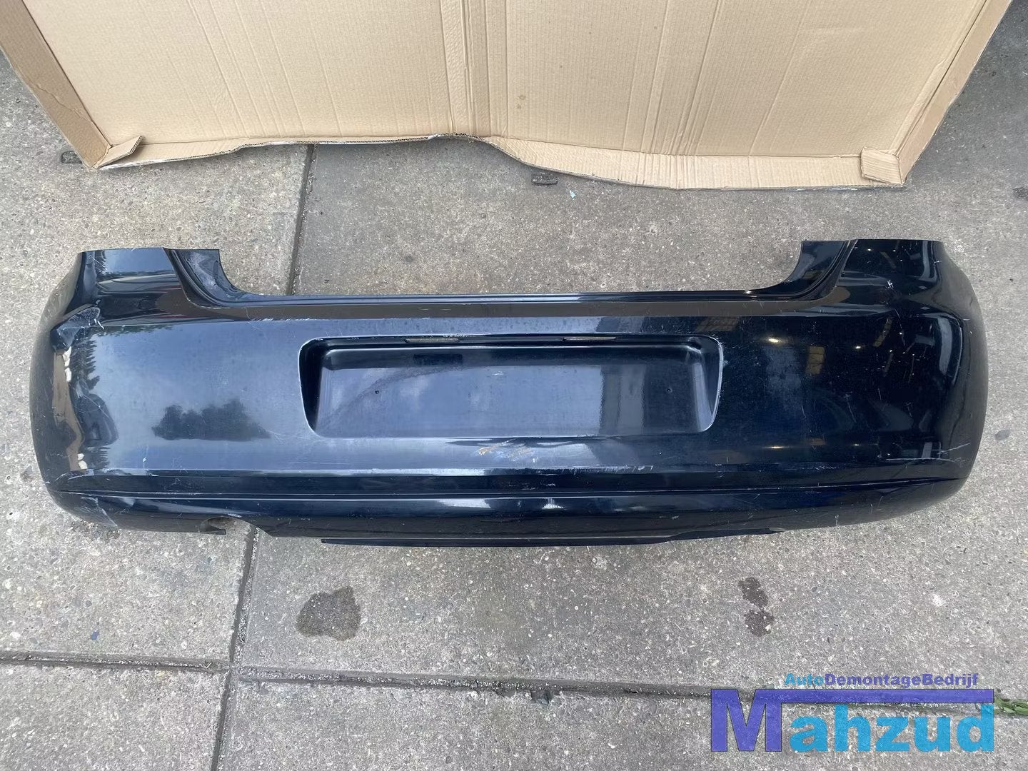 VW POLO 6R Zwart achterbumper 2009-2016, Auto-onderdelen, Gebruikt, Volkswagen, Volkswagen AG, Achter